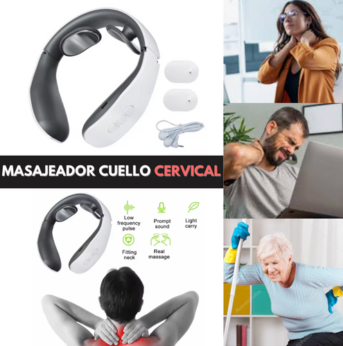 🚨-50% MASAJEADOR CERVICAL HX-5880/Alivio dolor/ Relajación/Antiestrés